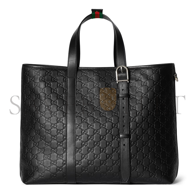GUCCI GG EMBLEM LARGE TOTE BAG 850218 (38*32*16.5cm)